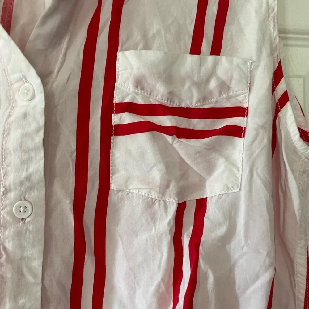 Red & White Top - Picture 3 of 5
